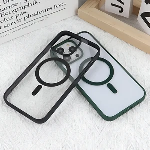 Защитный чехол с MagSafe для iPhone 14 Pro Max | iLoungeMax Clear Case Red - Фото 4