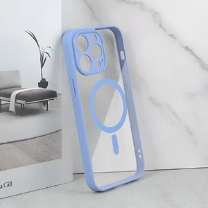 Захисний чохол з MagSafe для iPhone 13 Pro | iLoungeMax Clear Case Blue - Фото 2