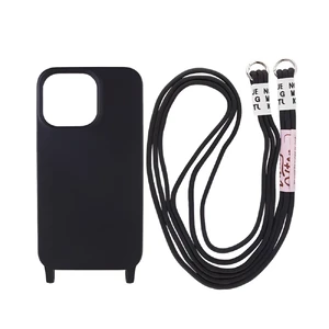 Защитный чехол со шнурком iLoungeMax Crossbody Case Black для iPhone 12 Pro Max  - Фото 1