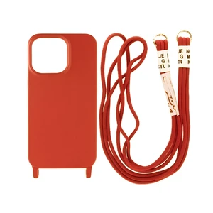Захисний чохол зі шнурком iLoungeMax Crossbody Case Red для iPhone 12 | 12 Pro  - Фото 1