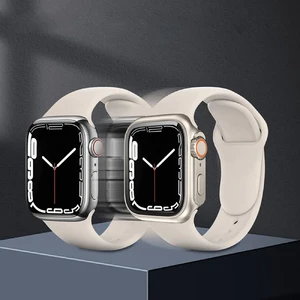 Защитный чехол-обманка для Apple Watch SE 2 | SE | 6 | 5 | 4 (44mm) в стиле Ultra | iLoungeMax Titanium  - Фото 4