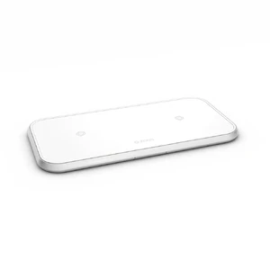 Бездротова зарядка Zens Dual Aluminium Wireless Charger 10W White ZEDC04W - Фото 1