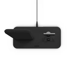 Беспроводная док-станция Zens Stand+Dock Aluminium Wireless Charger Black 10W - Фото 3