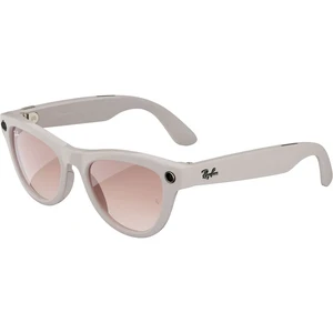 Умные очки Ray-Ban Meta Skyler, Shiny Chalky Gray / Cinnamon Pink  - Фото 1