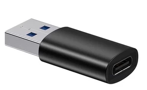 Адаптер (переходник) Baseus Ingenuity Series Mini USB 3.1 to Type-C Black - Фото 2
