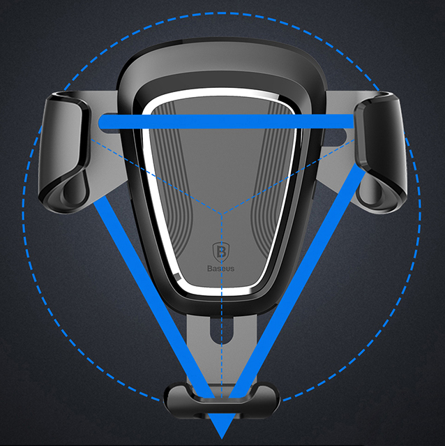 Автодержатель Baseus Gravity Car Mount White для смартфонов