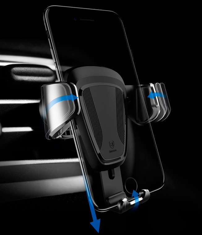 Автодержатель Baseus Gravity Car Mount White для смартфонов