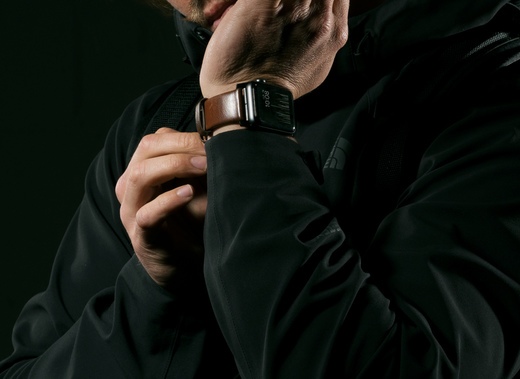 Кожаный ремешок Nomad Modern Strap (Gold Hardware) для Apple Watch 40mm/38mm Series SE/6/5/4/3/2/1