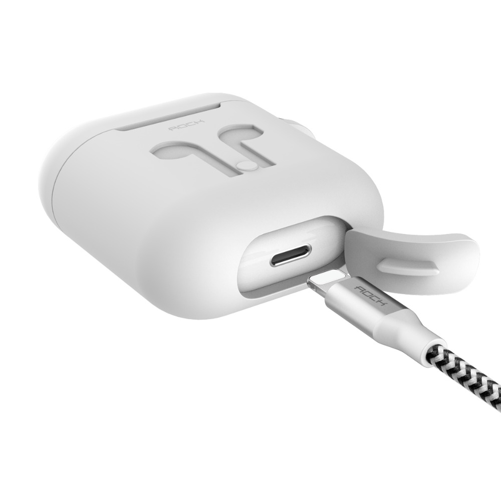 Силиконовый чехол ROCK Carrying Case Forest Green для Apple AirPods