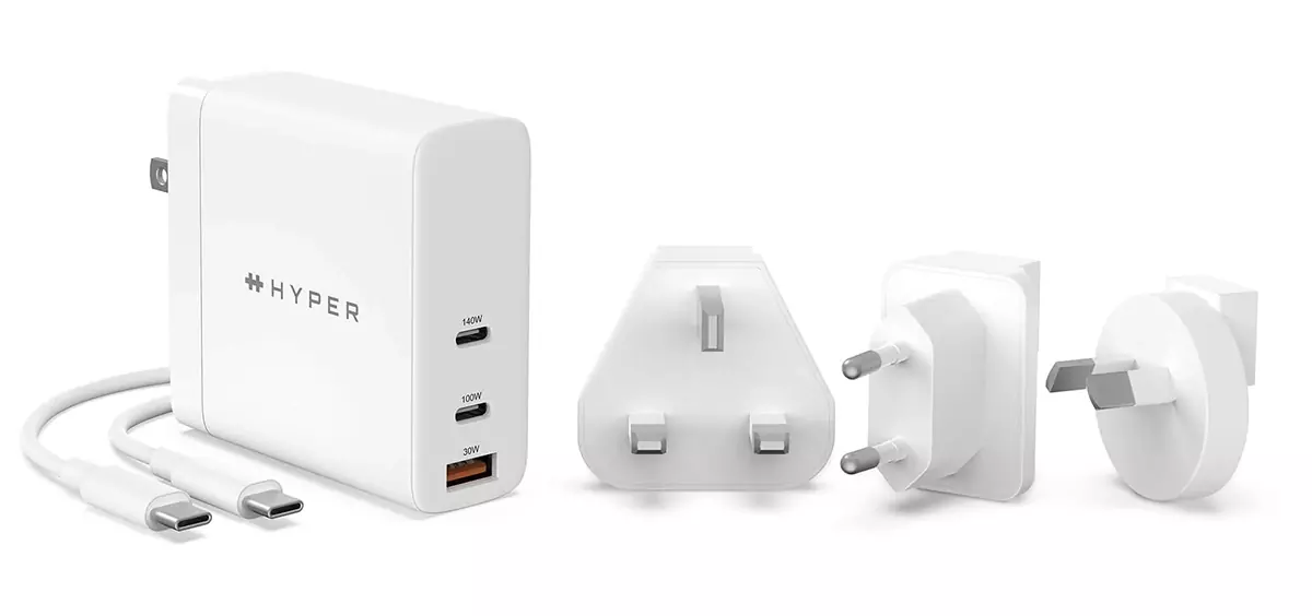 Зарядное устройство Hyperjuice 140W PD 3.1 USB-C Charger для MacBook | iPad | iPhone купить