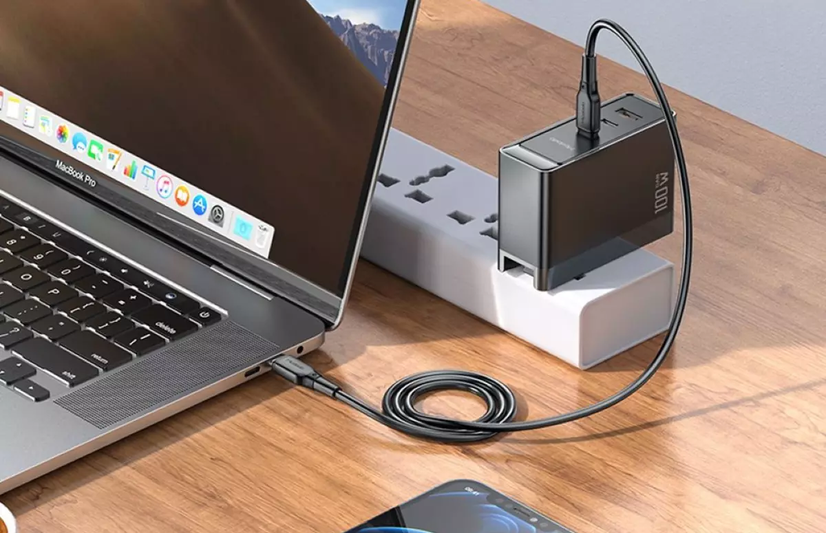 Зарядное устройство Mcdodo PRO 100W GAN Dual USB + Type-C EU