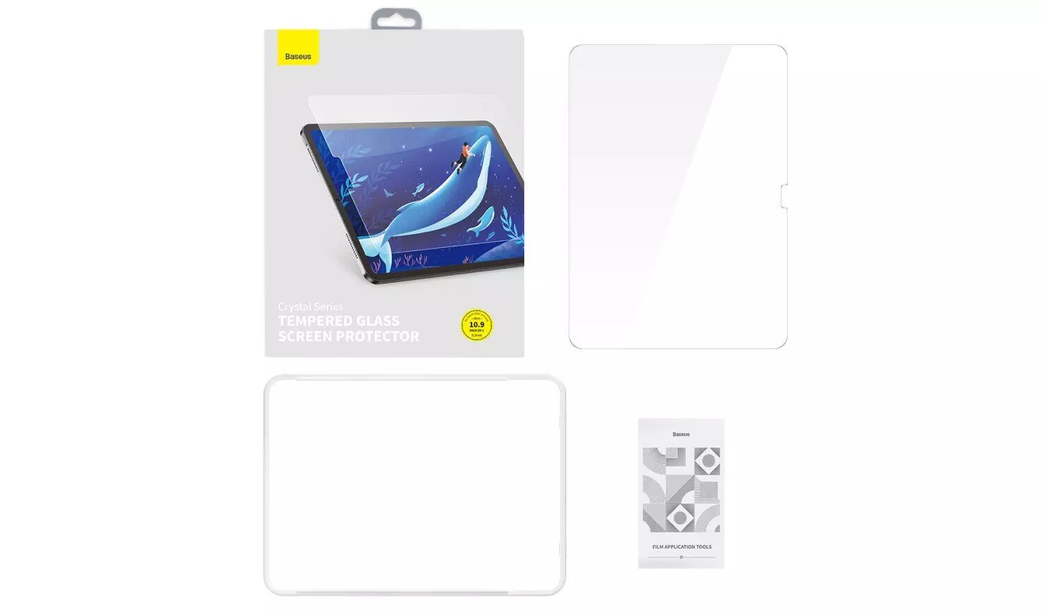 Защитное стекло Baseus Crystal Series для Apple iPad 10.9" (2022) купить