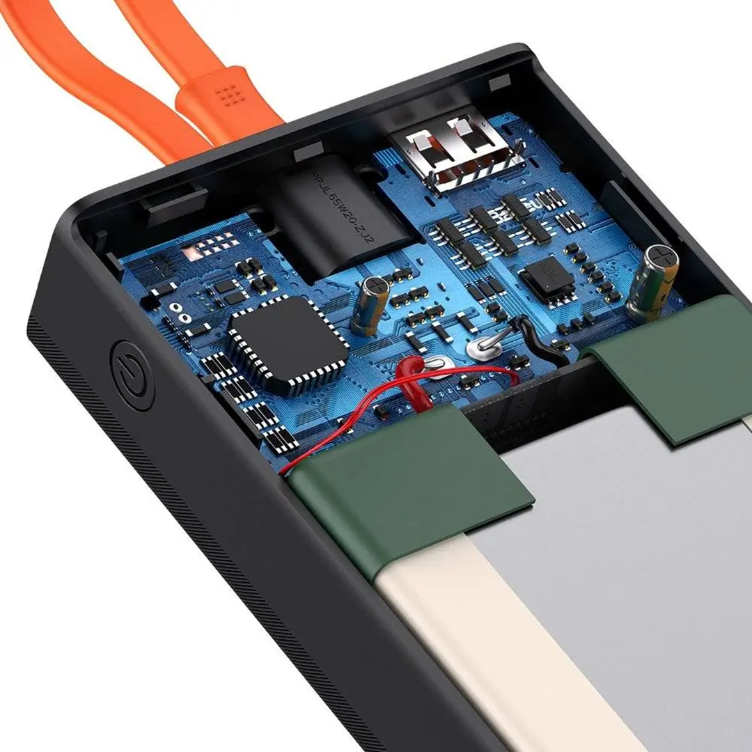 Повербанк с быстрой зарядкой Baseus Elf Digital Display 65W 20000mAh лучший