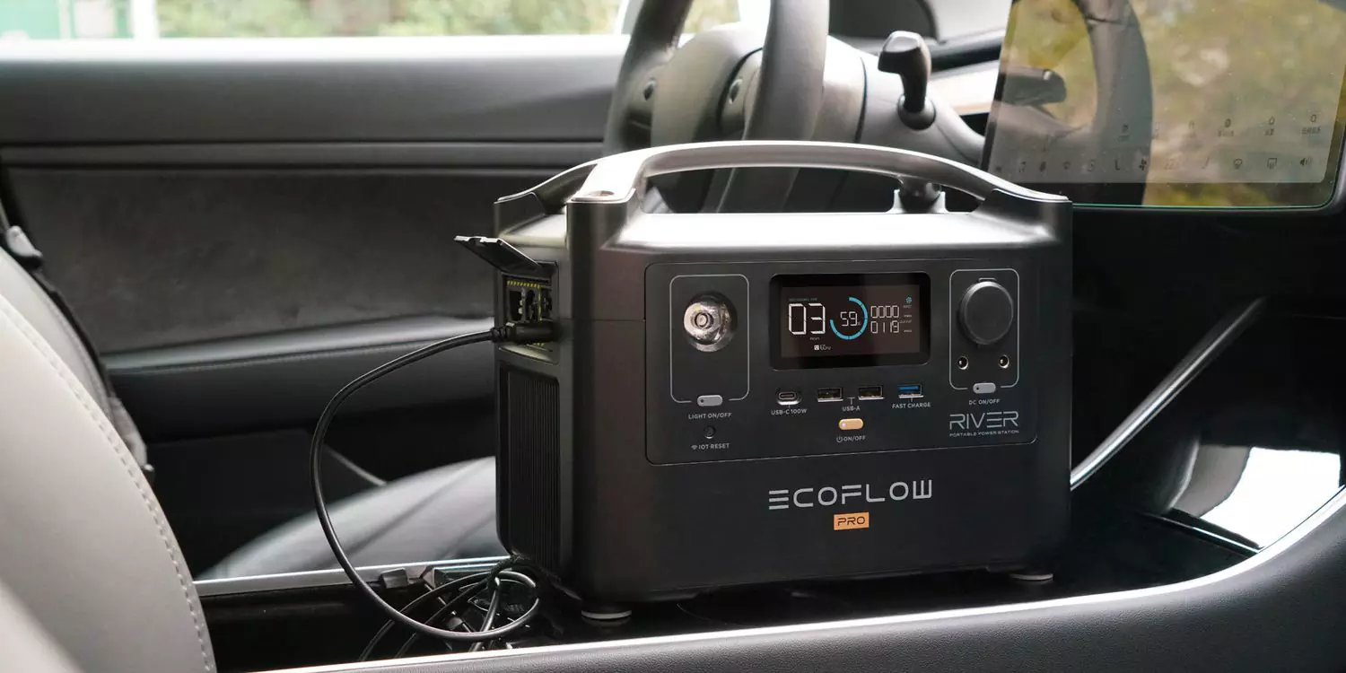 Зарядная станция EcoFlow River Max Pro Black 600W купить