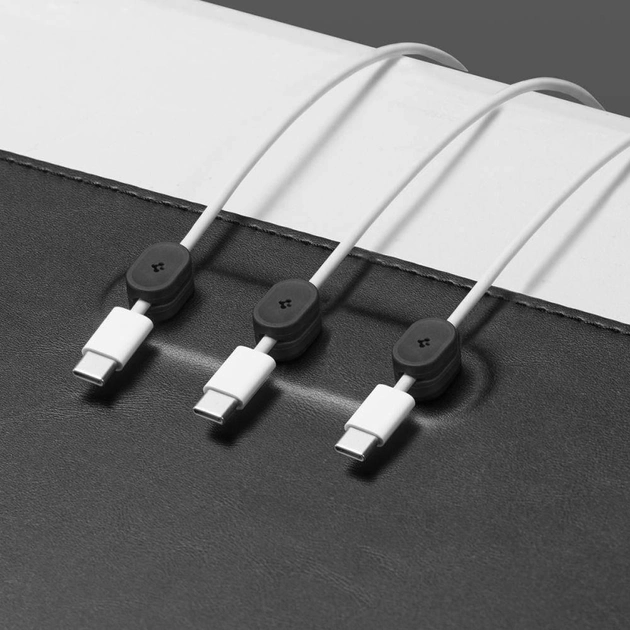 Килимок для миші та клавіатури Spigen LD302M Magnetic Desk Pad з магнітами для кабелів