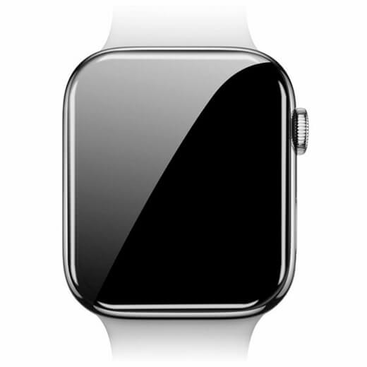 Захисне скло 3D AW + Full Coverage 0.33mm Black для Apple Watch 40mm Series 4/5