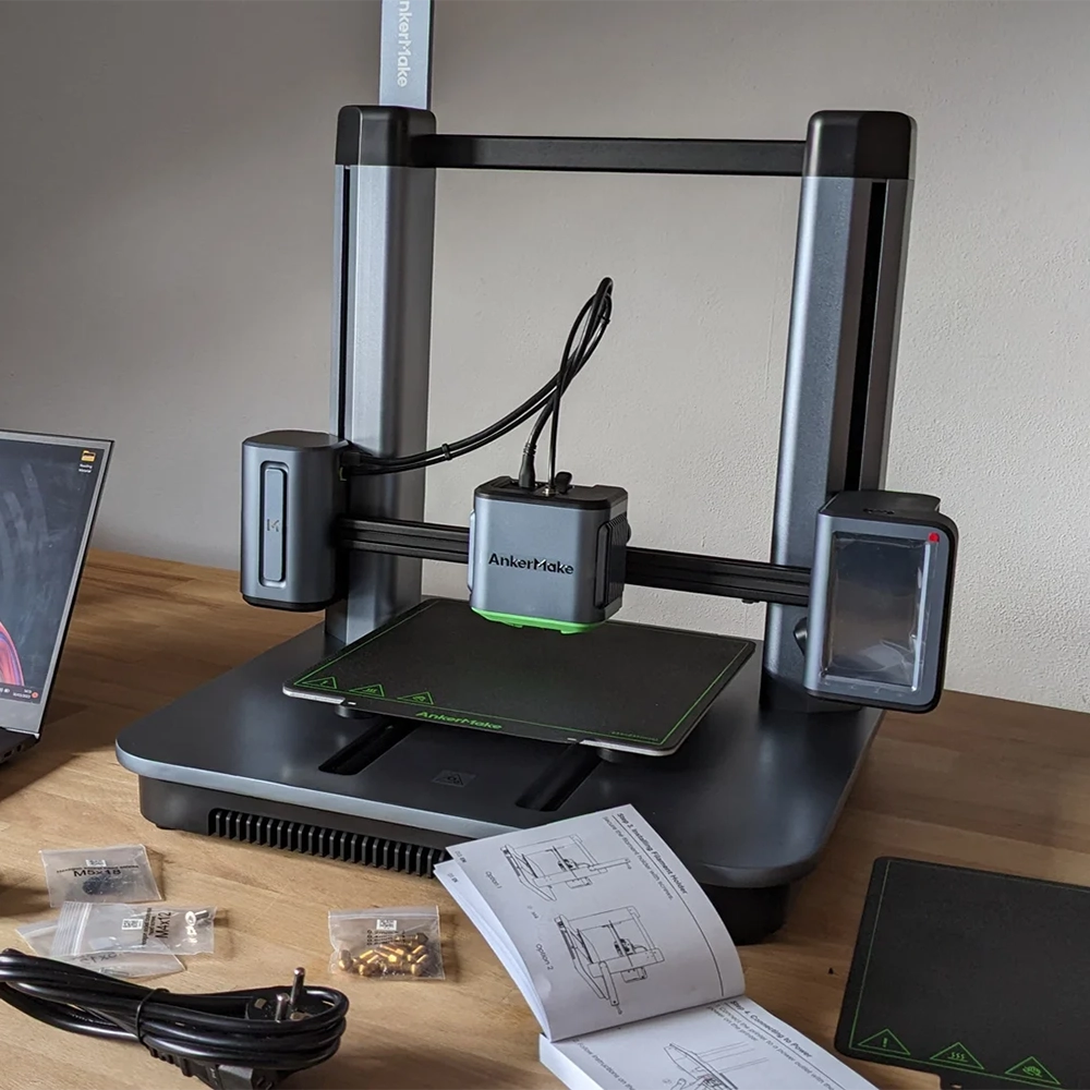 3D-%u043F%u0440%u0438%u043D%u0442%u0435%u0440 AnkerMake M5 3D Printer %u0437 AI-%u043A%u0430%u043C%u0435%u0440%u043E%u044E %u0442%u0430 %u0448%u0432%u0438%u0434%u043A%u0438%u043C %u0440%u0435%u0436%u0438%u043C%u043E%u043C