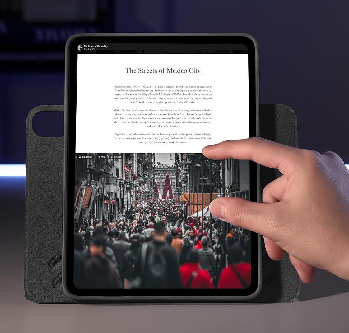 Чехол-подставка ESR Shift Magnetic Black для iPad Air 13 M2(2024)