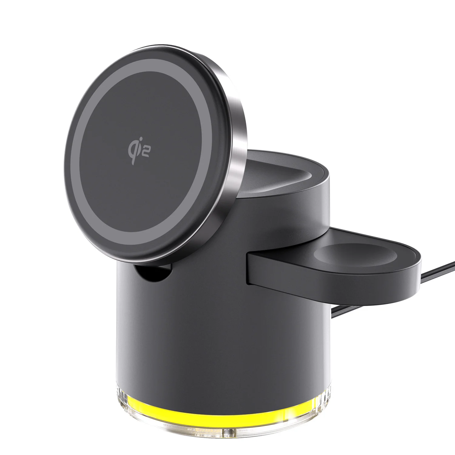 Портативная док-станция iLoungeMax Magnetic Wireless Charger Qi2 4=