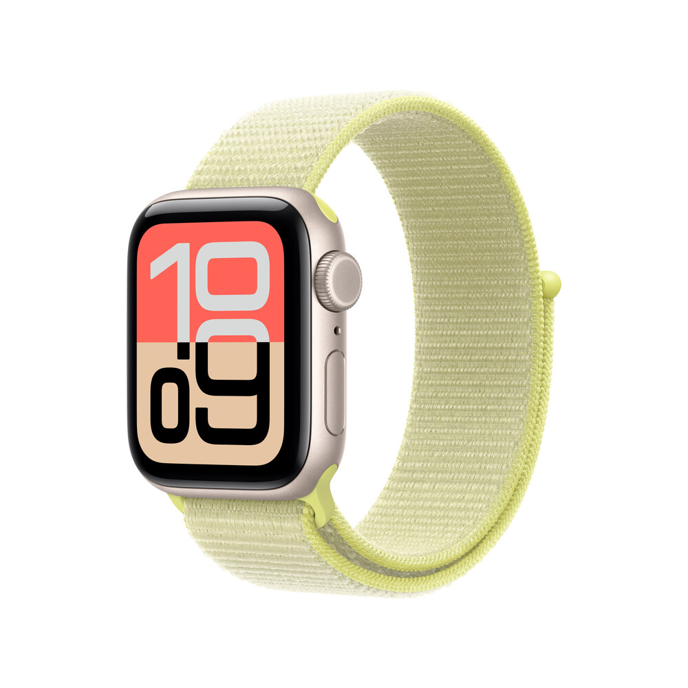 Ремінець Apple Sport Loop Neon Yellow для Apple Watch 41mm | 40mm | 38mm