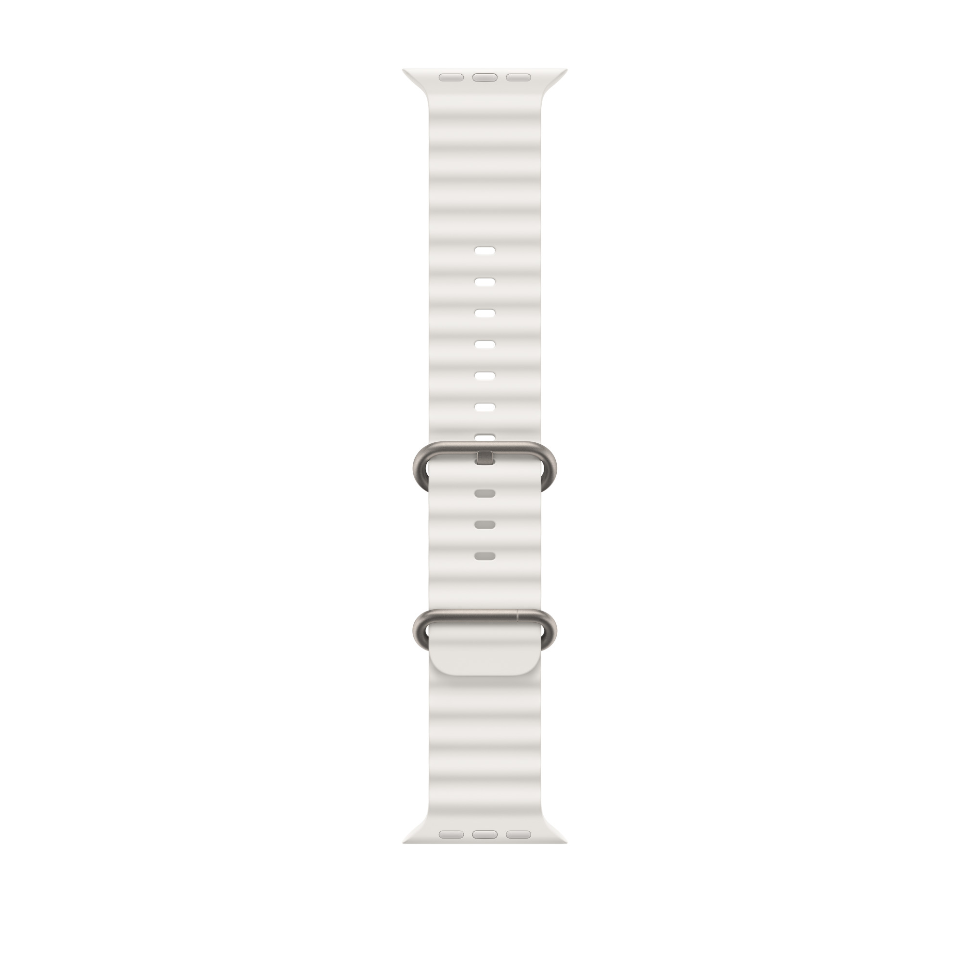 Ремінець Apple Ocean Band White для Apple Watch Ultra 2 49 mm | 45 mm | 44 mm (MQE93)