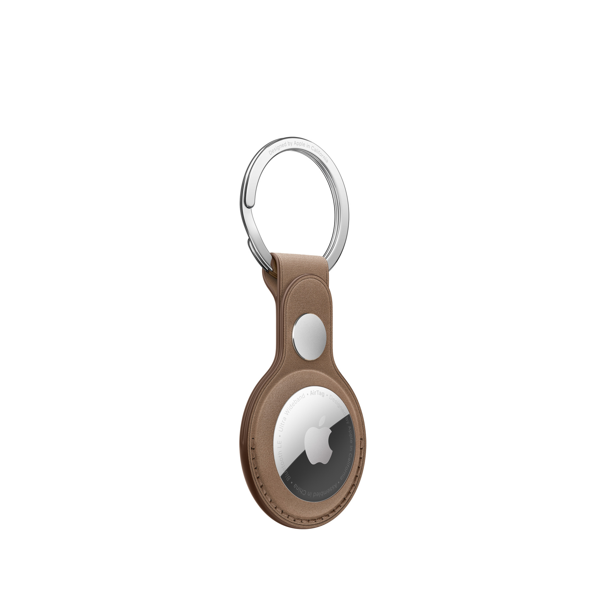 Брелок с кольцом Apple FineWoven Key Ring Taupe (MT2L3) для AirTag