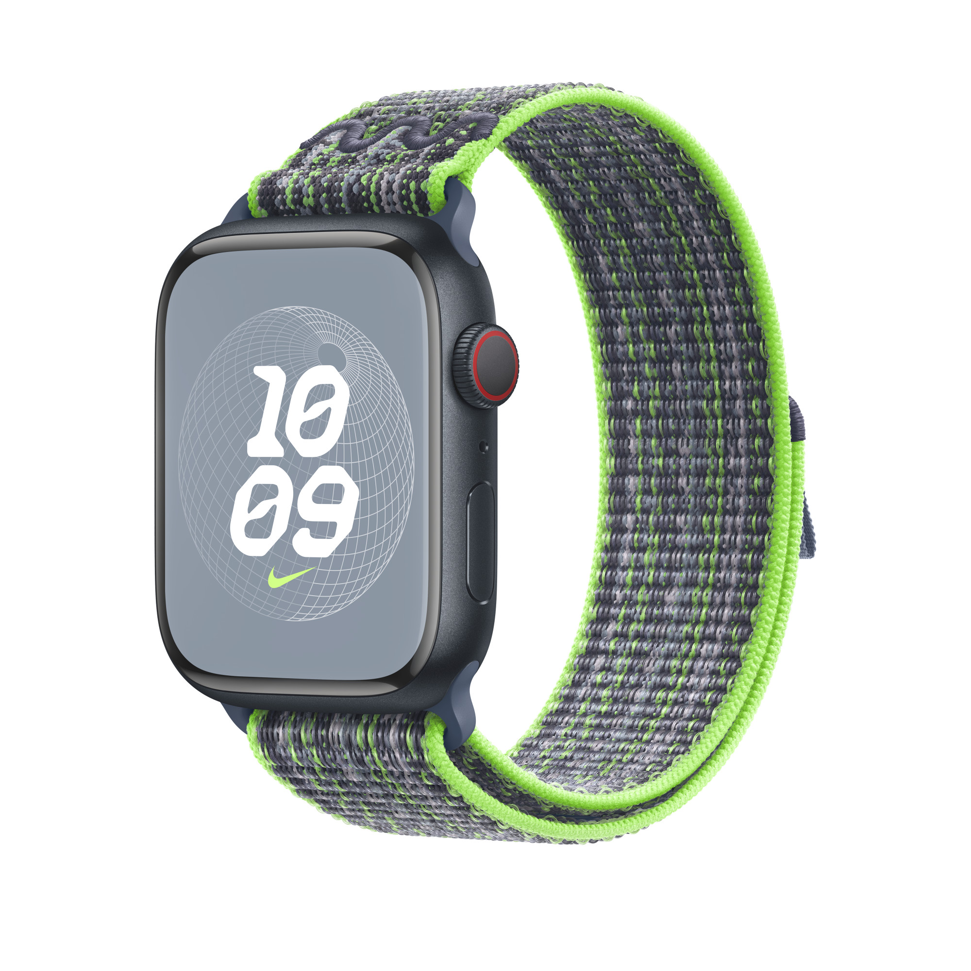 Ремінець Apple Bright Green/Blue Nike Sport Loop (MTL03) для Apple Watch Ultra 2 41 mm | 40 mm | 38 mm