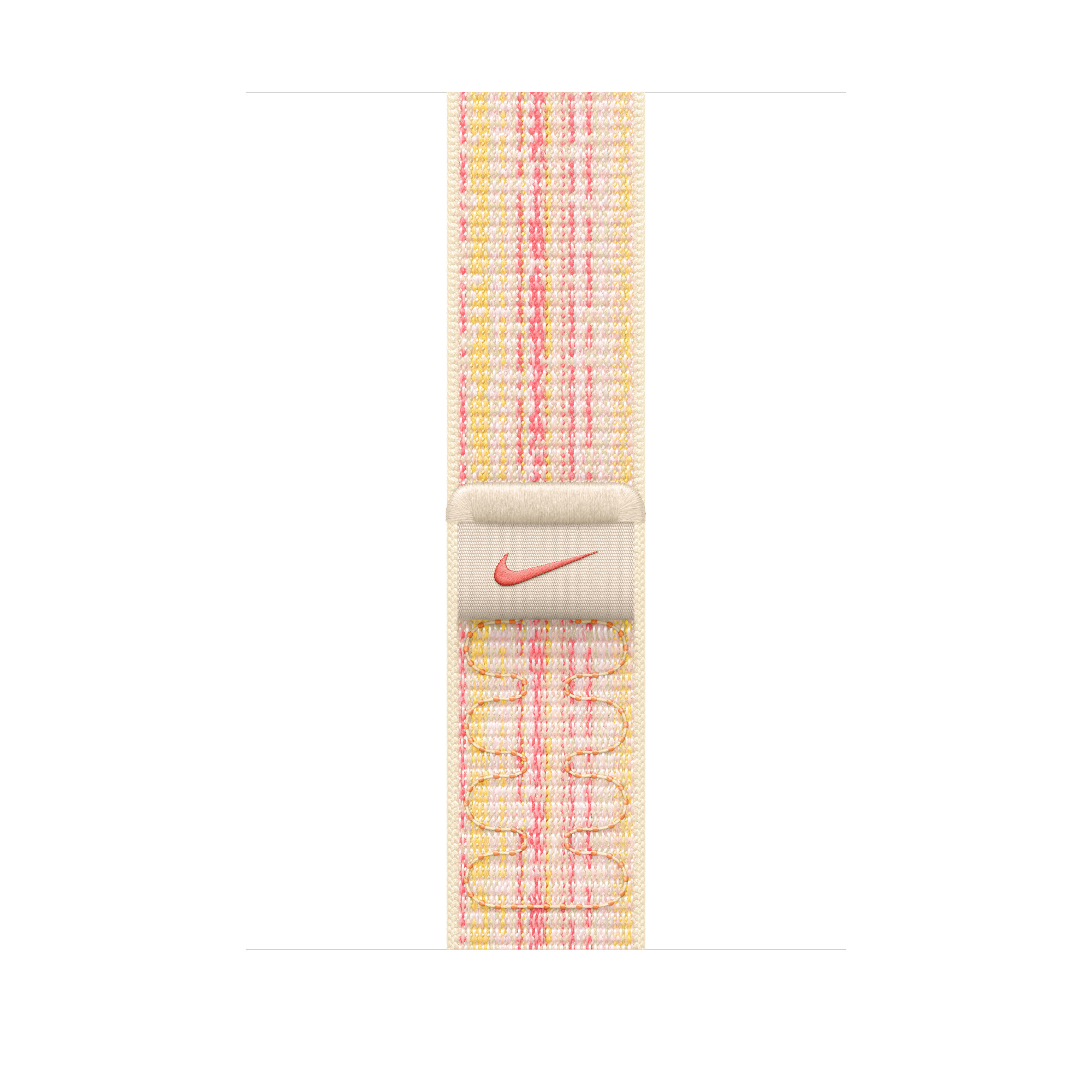 Ремінець Apple Starlight/Pink Nike Sport Loop (MUJW3) для Apple Watch Ultra 2 41 mm | 40 mm | 38 mm