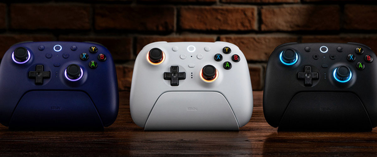 Бездротовий геймпад 8BitDo Ultimate 2 для Windows / Android з TMR джойстиком та ефектом Холла / тактильними тригерами Black