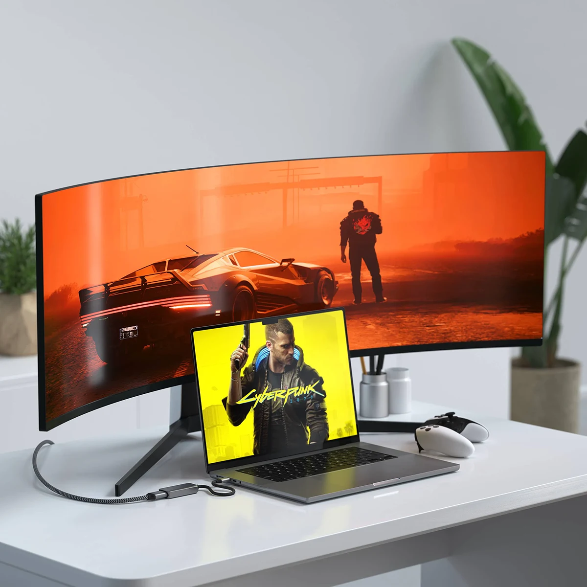 Адаптер переходник Satechi USB-C To HDMI 2.1 8K Adapter