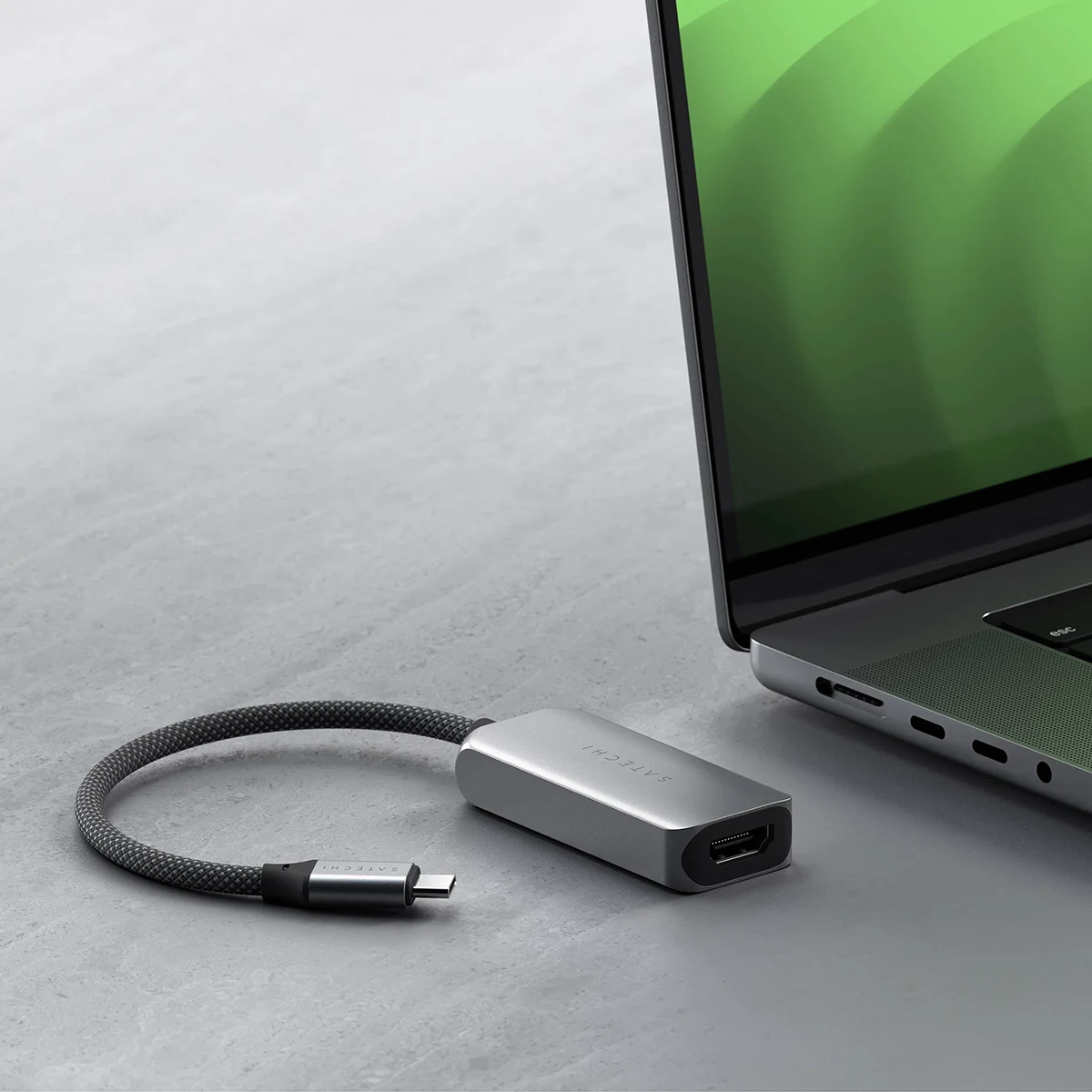 Адаптер переходник Satechi USB-C To HDMI 2.1 8K Adapter