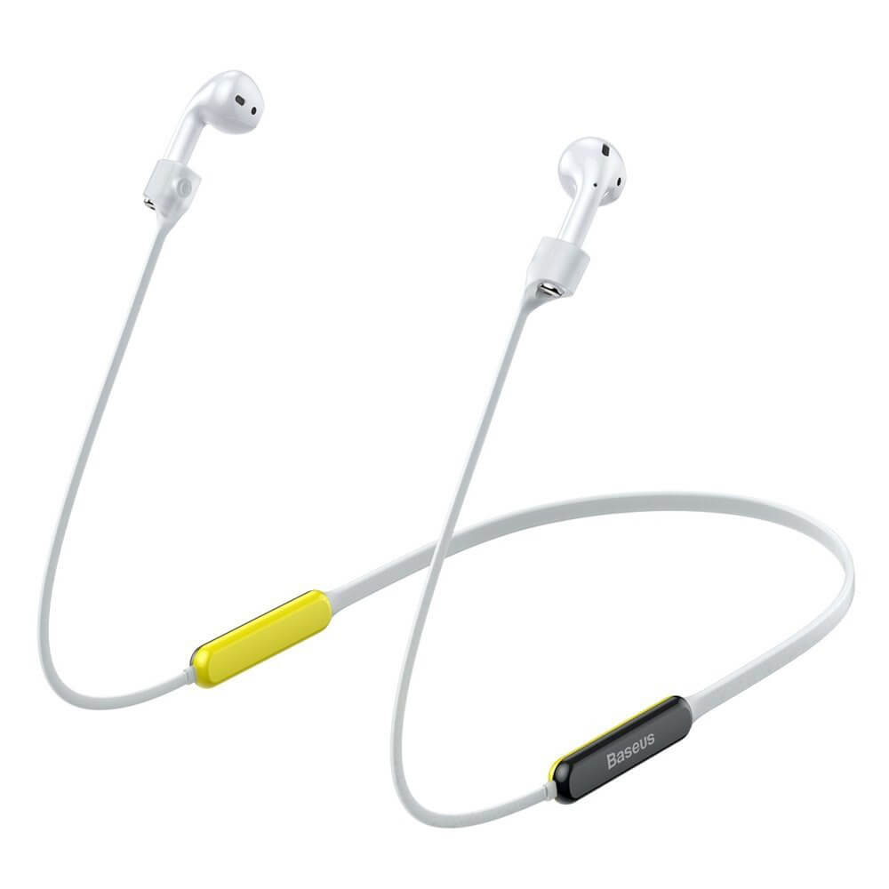 Тримач для навушників AirPods 2/1 Baseus Let's go Fluorescent Ring Sports Silicone Lanyard Sleeve 