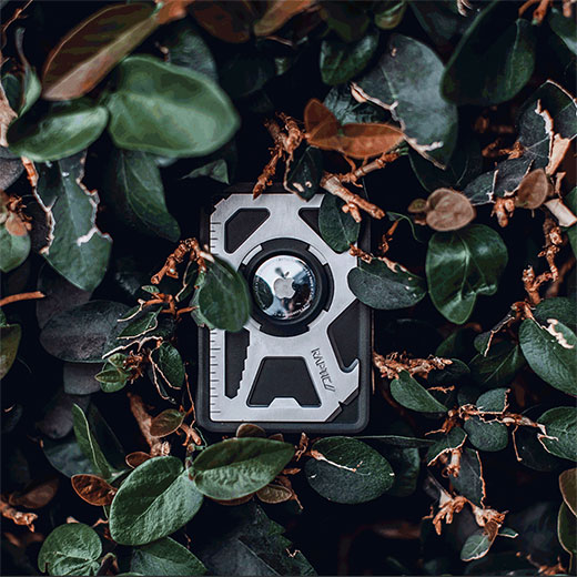 Шкіряний гаманець з мультитул карткою та тримачем для AirTag Raptic Tactical Wallet ціна