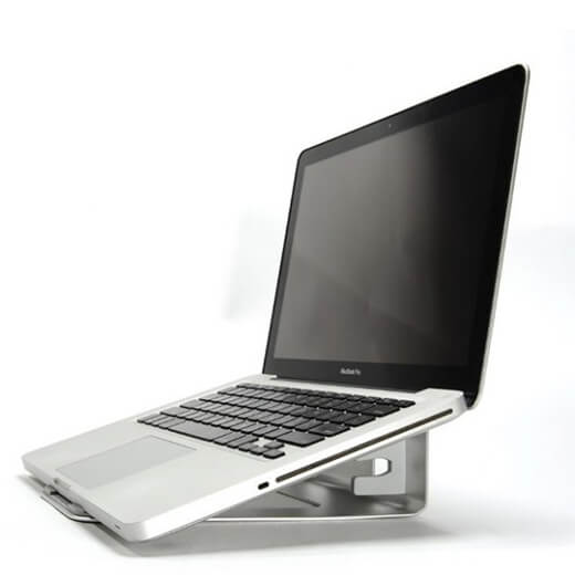 Алюминиевая подставка для планшета и ноутбука CoTEetCI Notebook Stand Silver для MacBook | iPad 