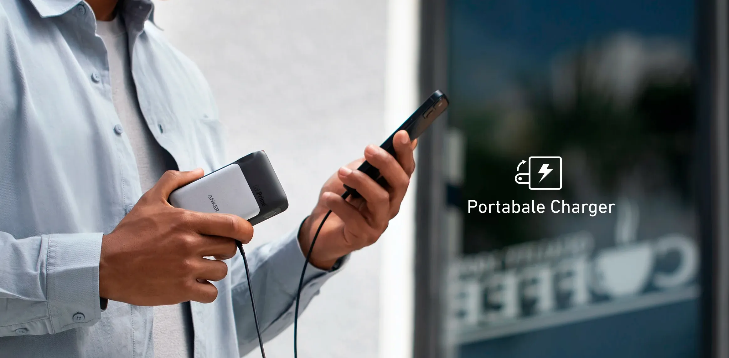 Повербанк Anker 733 Power Bank GanPrime 65W для iPhone MacBook | AirPods + EU адаптер компактний дизайн