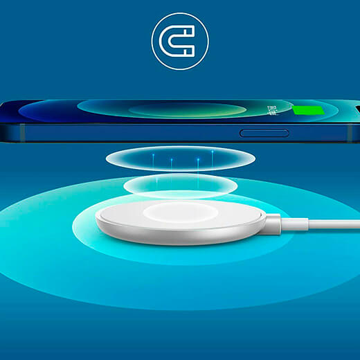 Бездротова магнітна зарядка Anker Qi Charging Pad MagSafe для iPhone 14 | 13 | 12