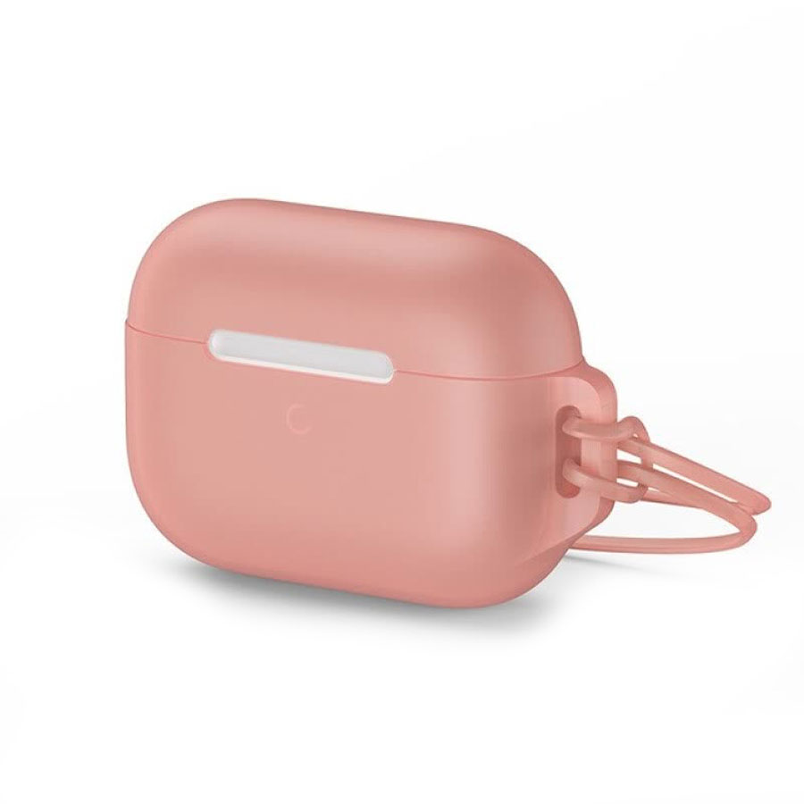 Силиконовый чехол для Apple AirPods Pro Baseus Let's go Jelly Lanyard (с ремешком)