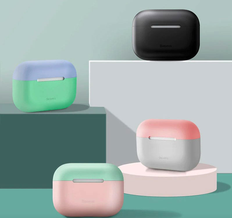 Силіконовий чохол для Apple AirPods Pro Baseus Super Thin Silica Gel 