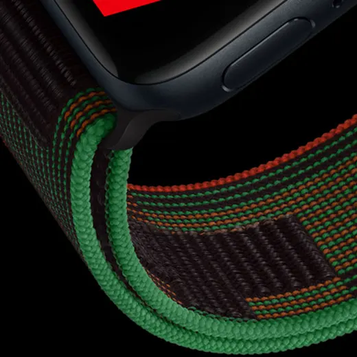 Ремешок Apple Black Unity Sport Loop (MQTJ3) для Apple Watch 49mm | 45mm | 44mm | 42mm цена
