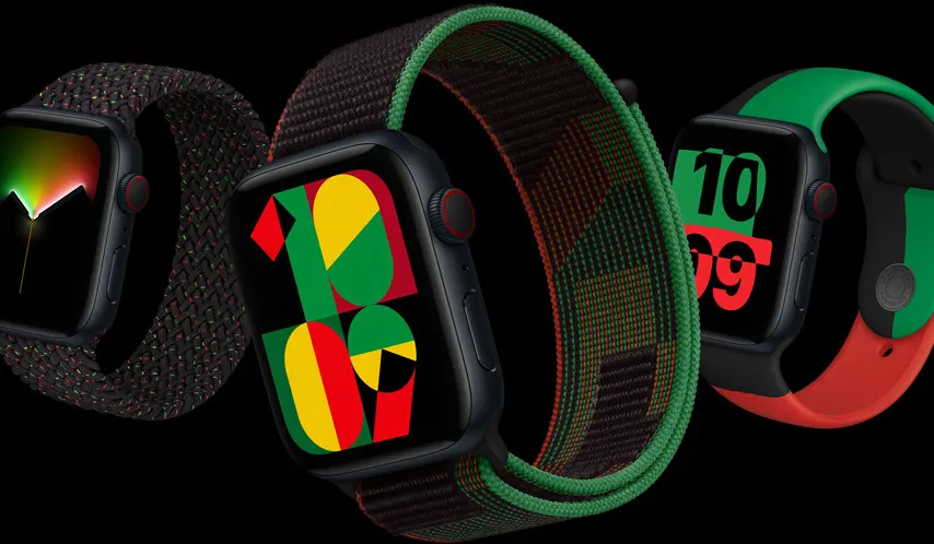 Новый ремешок Apple Black Unity Sport Loop (MQTJ3) для Apple Watch 49mm | 45mm | 44mm | 42mm (оригинал)