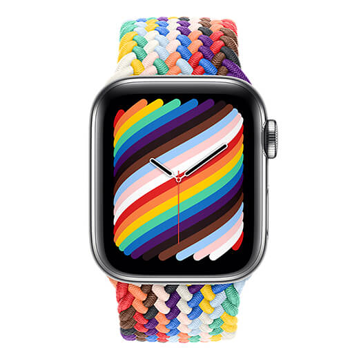Плетеный монобраслет Apple Braided Solo Loop Pride Edition для Apple Watch 