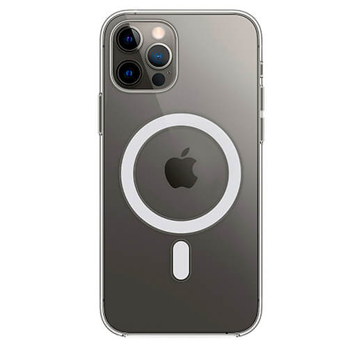 Прозорий силіконовий чохол iLoungeMax Clear Case MagSafe для iPhone 12 OEM