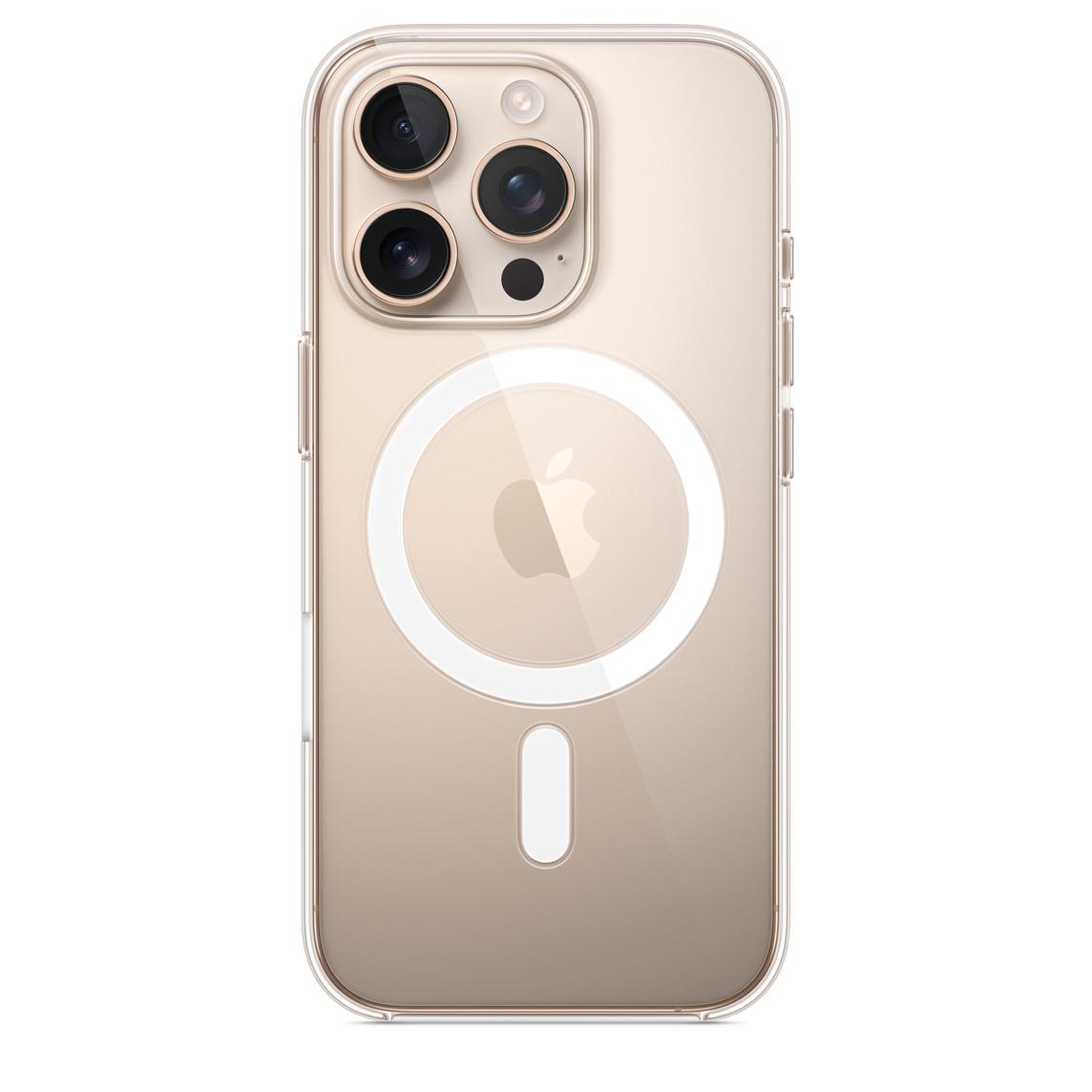 Прозрачный чехол Apple Clear Case with MagSafe (MA7E4) для iPhone 16 Pro