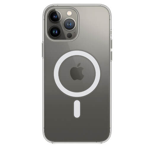 Прозрачный чехол Apple Clear Case with MagSafe (MM2Y3) для iPhone 13 Pro обладает классическим дизайном