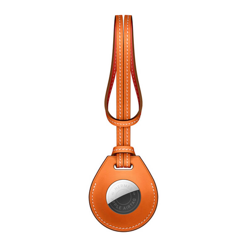 Чохол-петля Apple Herm&egrave;s Bag Charm Bleu Indigo (MX862) для AirTag