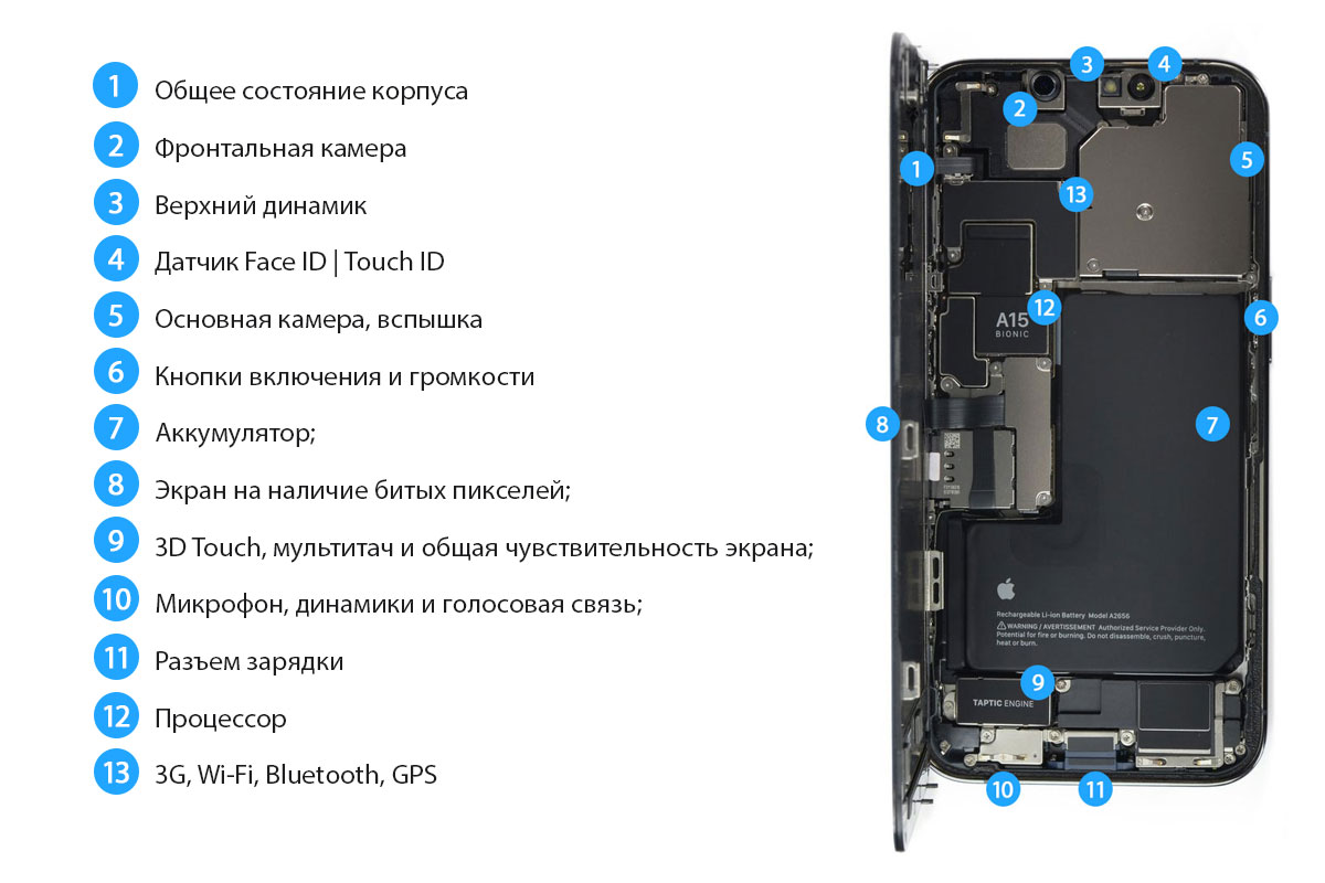 Что мы проверяем Apple iPhone 8 Plus 64GB Space Gray (MQ8L2) б/у