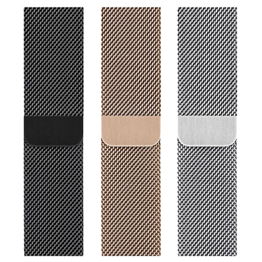 Металлический ремешок Apple Milanese Loop Gold (ML733) для Apple Watch 41mm | 40mm | 38mm  2 | 1 идеально подходит для использования в повседневной жизни или деловой среде.