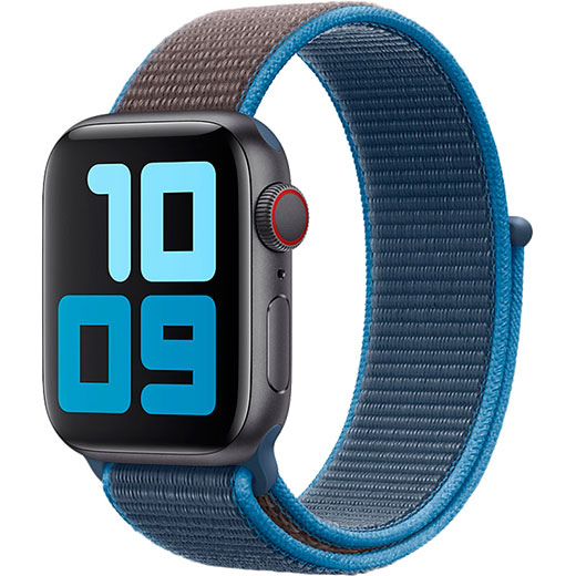 Ремінець Apple Sport Loop Midnight | Eucalyptus (MN5U3) для Apple Watch 45mm 44mm | 42mm Series  підходить для всіх версій Apple Watch