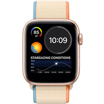 Смарт-часы Apple Watch SE GPS + Cellular, 44mm Space Gray Aluminum Case with Black Solo Loop (MYFA2 | MYFE2) Размер 9 С набором показателей на тематику бизнеса и важных дел