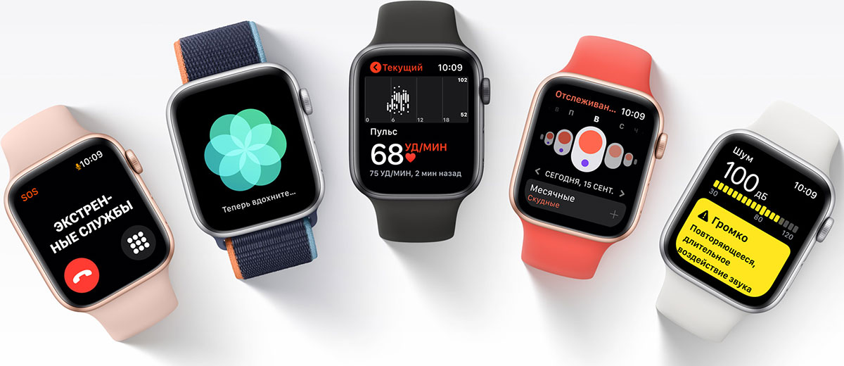 Смарт-часы Apple Watch SE GPS + Cellular, 44mm Space Gray Aluminum Case with Black Solo Loop (MYFA2 | MYFE2) Размер 9 Узнайте больше о состоянии своего здоровья